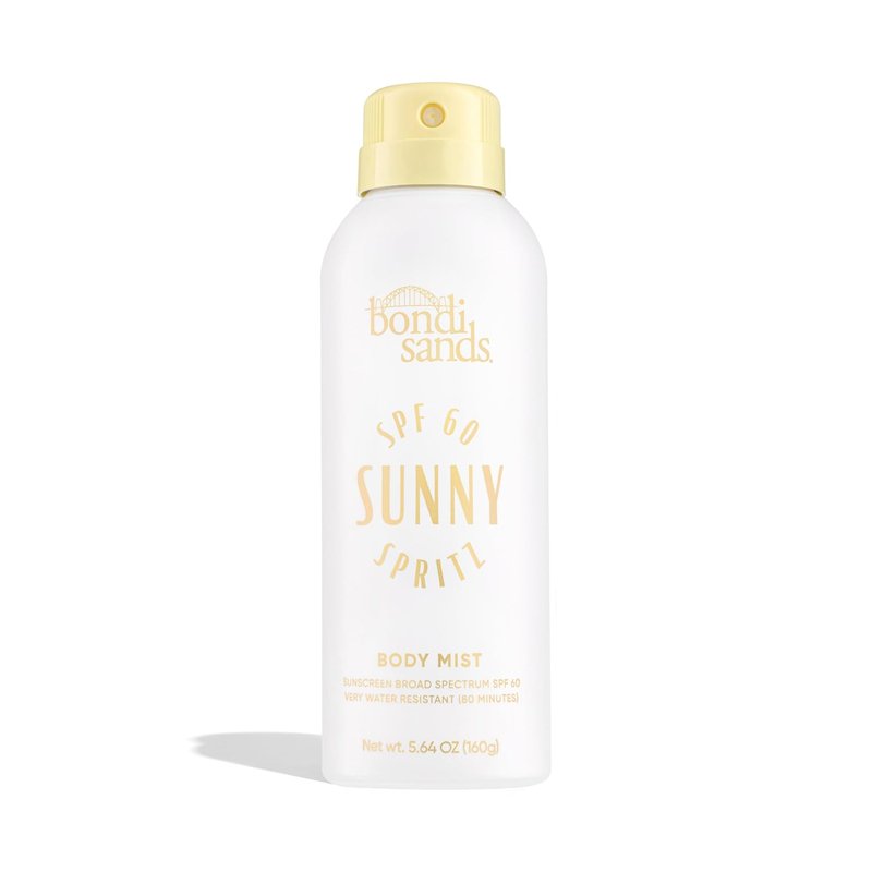 Bondi Sands Sunny Spritz SPF 60 Body Mist - Hydrating Sunscreen Spray, Water-Resistant, 5.64 Oz