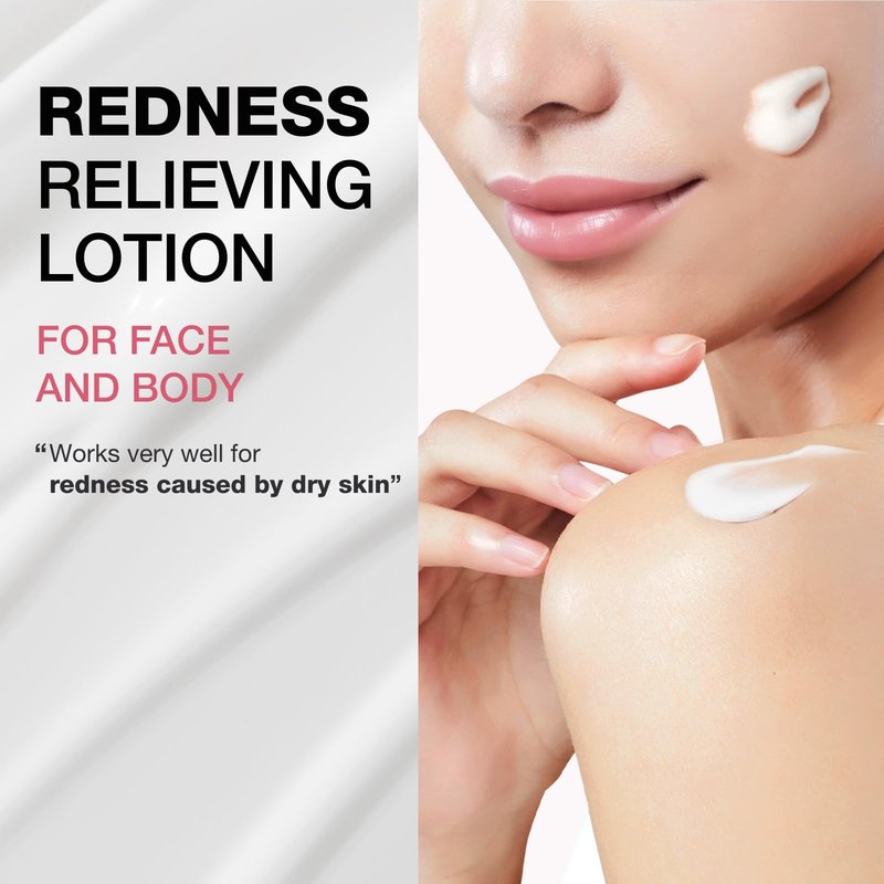 PHYSIOGEL Calming Relief Redness Relieving Lotion, Body Lotion & Face Moisturizer with Squalane, PEA Complex, For Dry, Irritated & Redness-Prone Skin, 8 fl. oz.