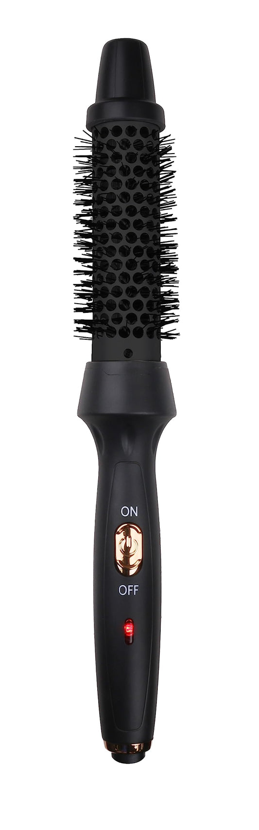 Aria Beauty Thermal Ionic Styling Brush - Hot Styling Tool for Perfect Blowouts - Does Not Blow Air - Ceramic Round Brush - Lightweight Design and Easy Grip - Black - 1 pc - One Temperature