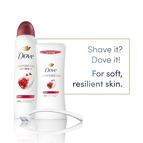 Dove Advanced Care Antiperspirant Deodorant for Women Twin Pack Revive 72 hour sweat and odor protection 2.6 oz (Packaging May Vary)