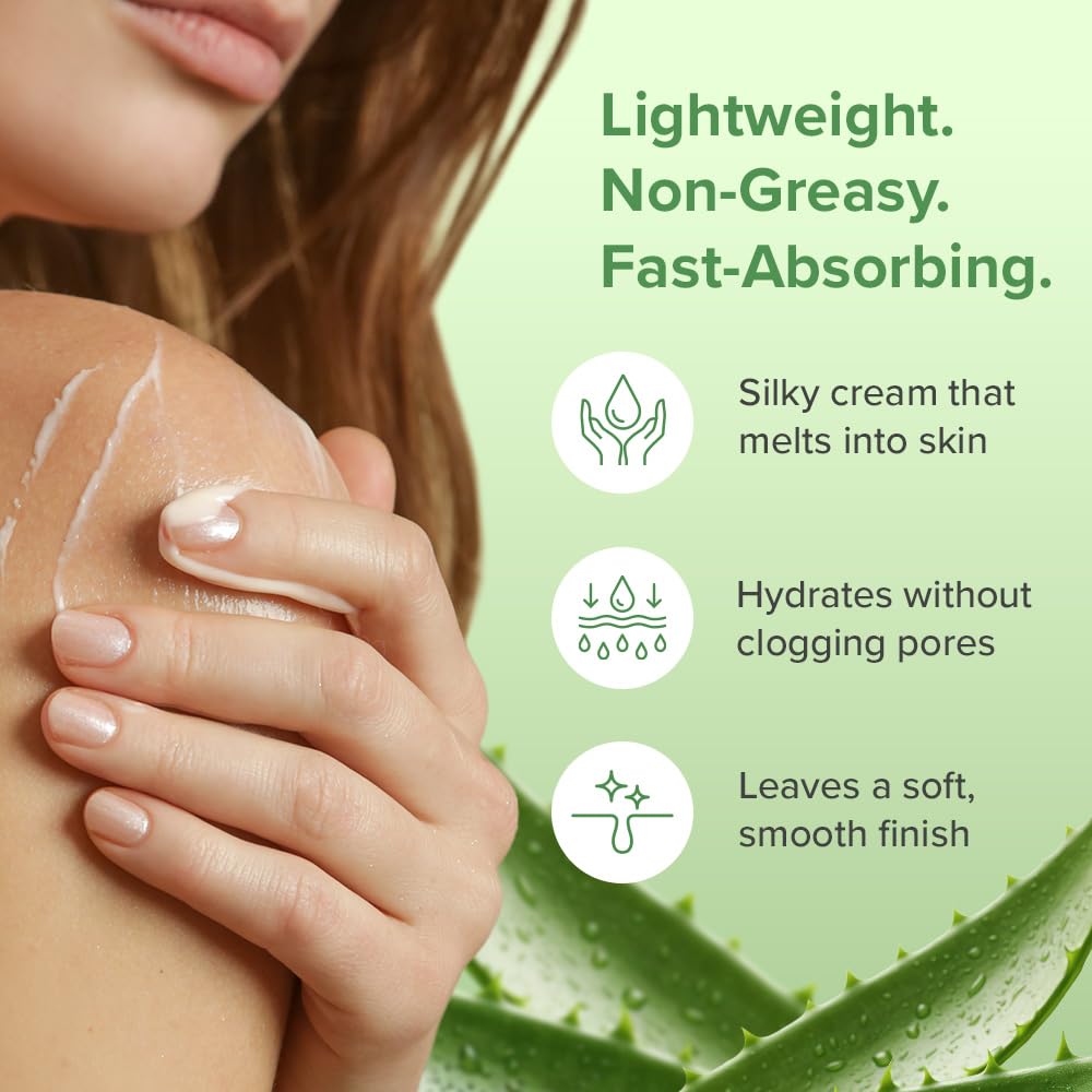 Aloe Infusion Aloe Vera Face & Body Cream – 4 Ounce
