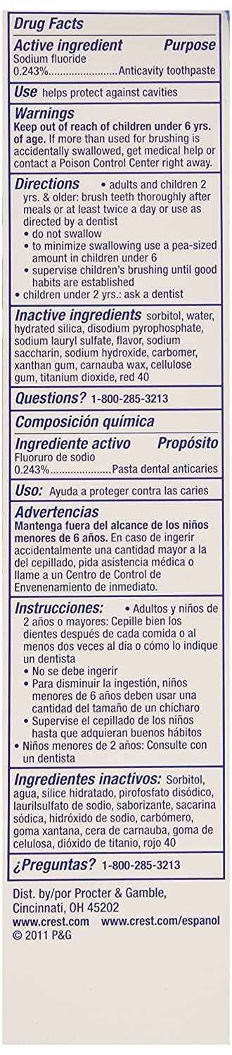 Crest Complete Cinnamon Rush 5.4 Ounce (3 Pack)