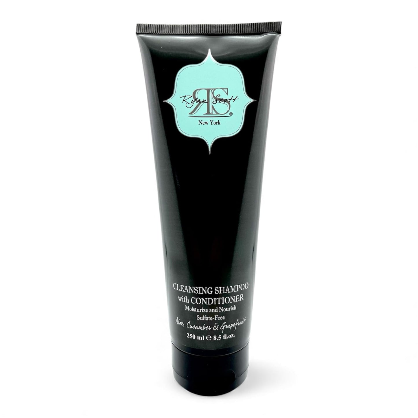 Ryan Scott Sulfate-Free Cleansing Shampoo with Conditioner. Aloe, Cucumber, & Grapefruit Fragrance, 8.5 fl. oz.