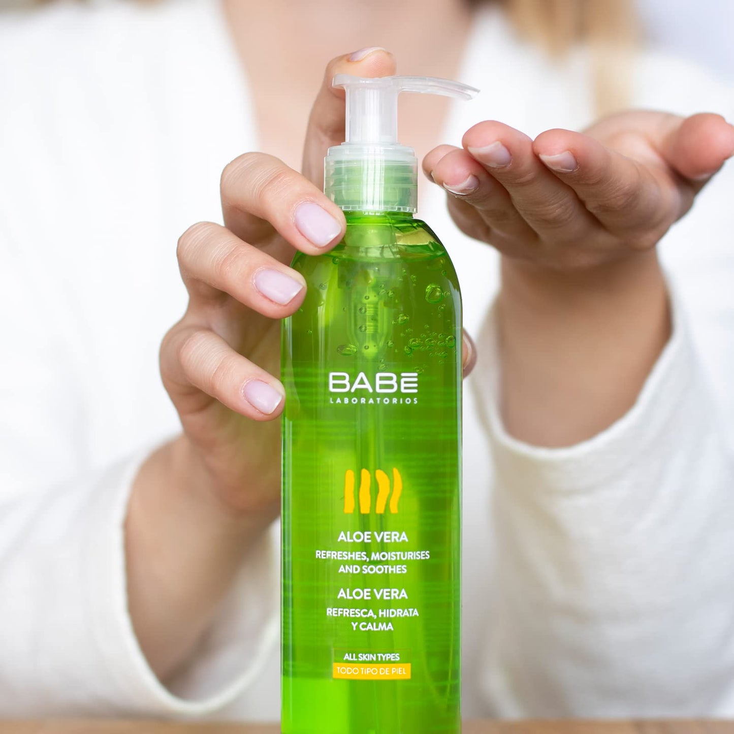 BABE ALOE GEL 300 ML 100%