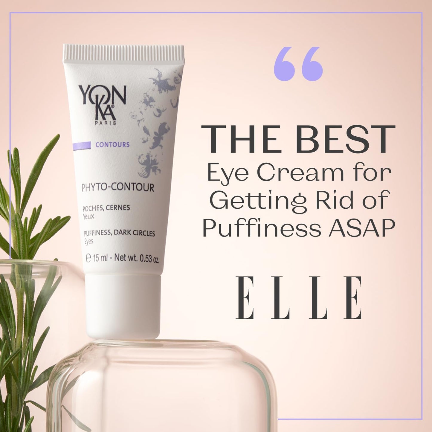 Yon-Ka Phyto-Contour Eye Cream - Anti-Aging Formula with Rosemary Extract | Reduces Puffiness & Dark Circles | 0.5 fl oz