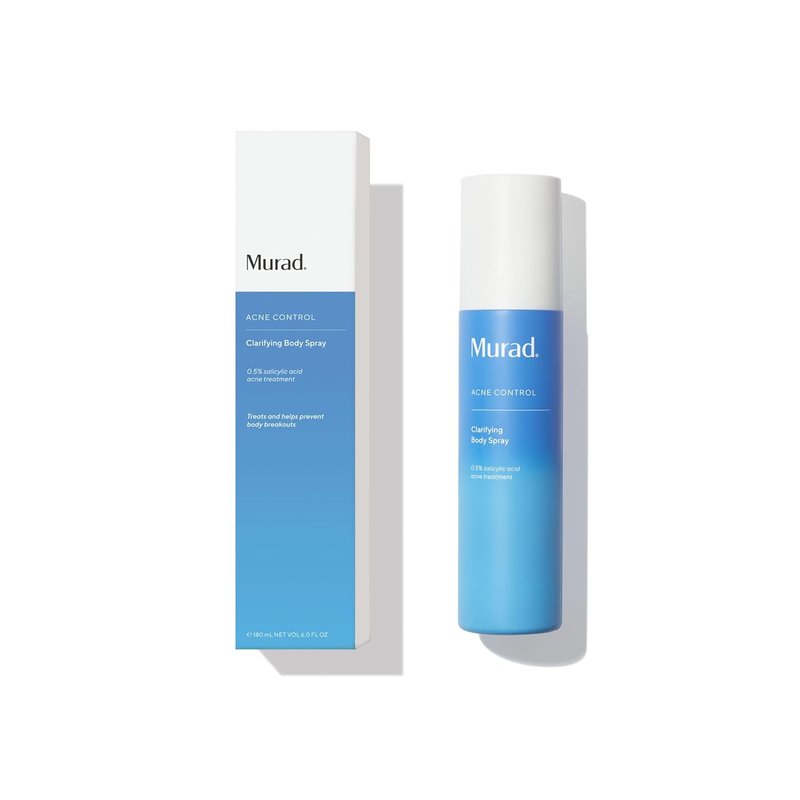 Murad Clarifying Body Spray - Salicylic Acid Treatment for Bacne | Prevent Body Acne Breakouts on Back, Shoulders & Arms