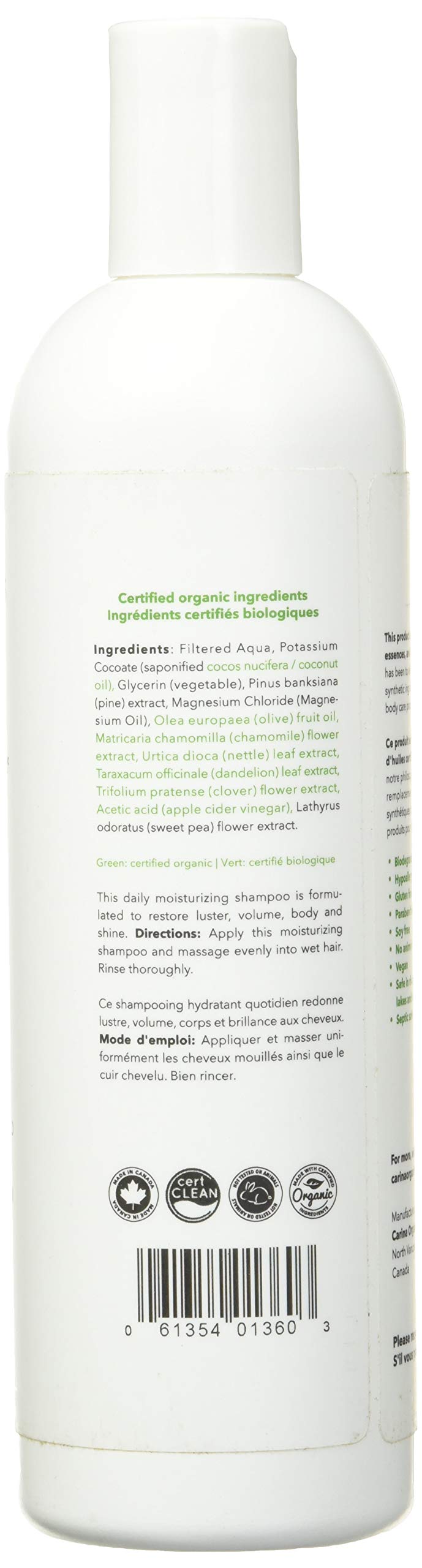 Carina Organics Sweet Pea Shampoo (Daily)