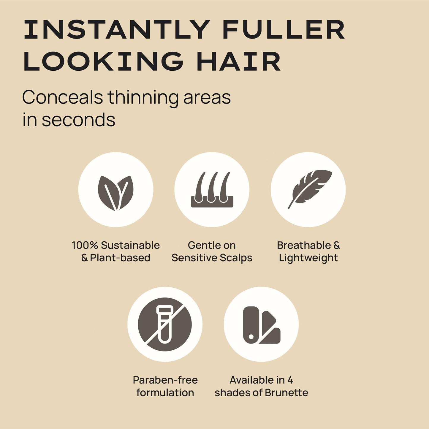 Style Edit Hair Building Fibers for Thinning Hair | Conceals Receding Hairlines, Fine Hair & Bald Spots | 100% Plant-Based Hair Thickening Powder for Men & Women, 0.88oz