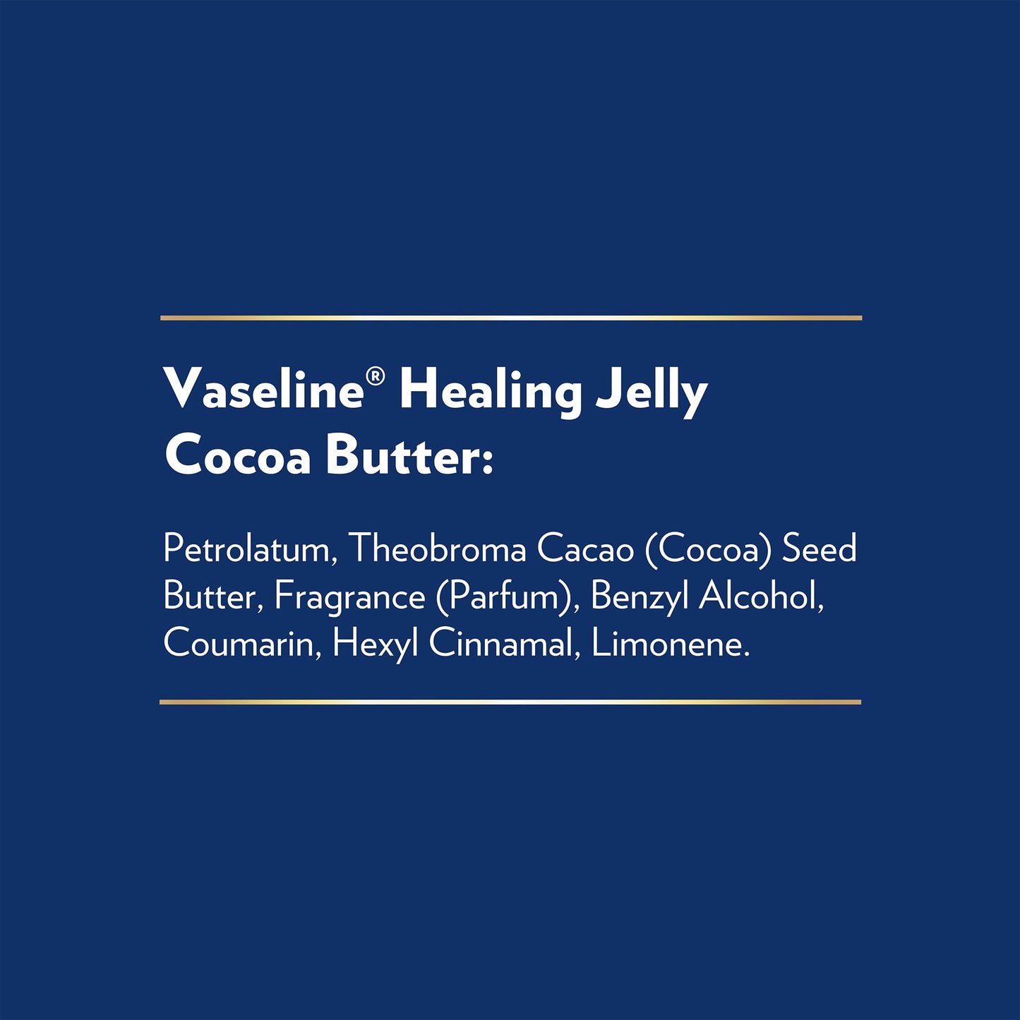 Vaseline Blueseal Rich Conditioning Jelly 7.5 oz- Cocoa Butter 3-pack.