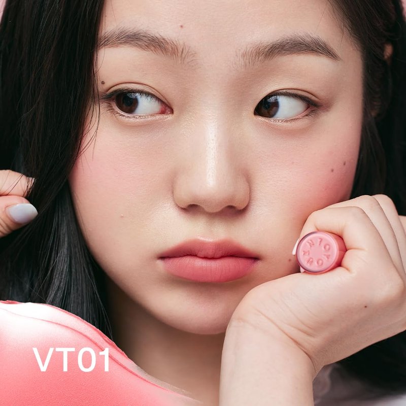 INTO YOU Velvet Matte Liquid Lipstick, Long-lasting Transfer-proof Lip Velvet Stain, Non-Sticky Waterproof Lip Tint, Smooth Silky Smudge-proof Lip Gloss, Full Coverage, for Women Makeup, VT01