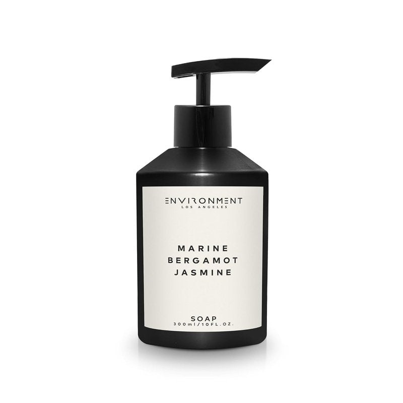 Luxury Liquid Hand Soap - 300ml Vegan & Cruelty-Free | Marine, Bergamot & Jasmine Scents for Kitchen & Bathroom