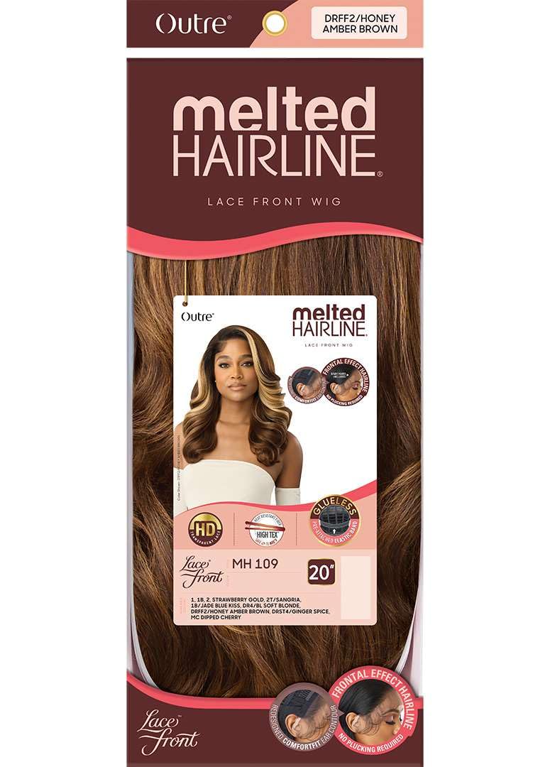 Outre Lace Front Wig - Melted Hairline - MH 109 (DARK BROWN 2)