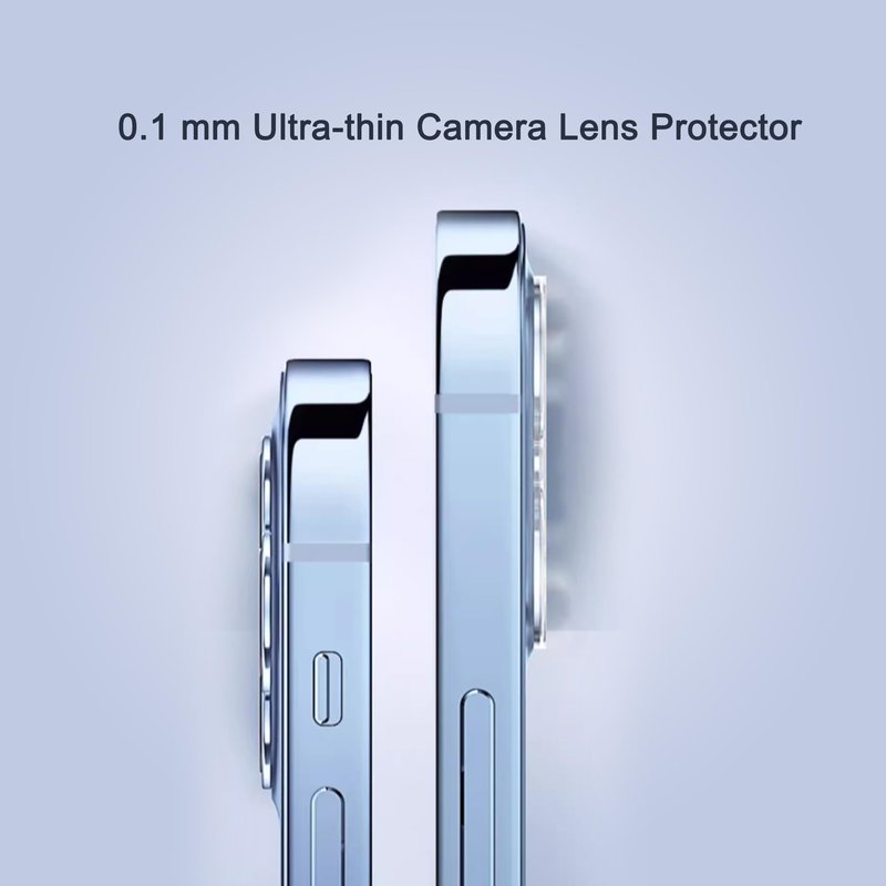 Ailun 3 Pack Camera Lens Protector for iPhone 17 Pro Max,Tempered Glass,9H Hardness,Ultra HD,Anti-Scratch,Case Friendly,Does not Affect Night Shots[Not for iPhone 17/17 Pro/iPhone Air]
