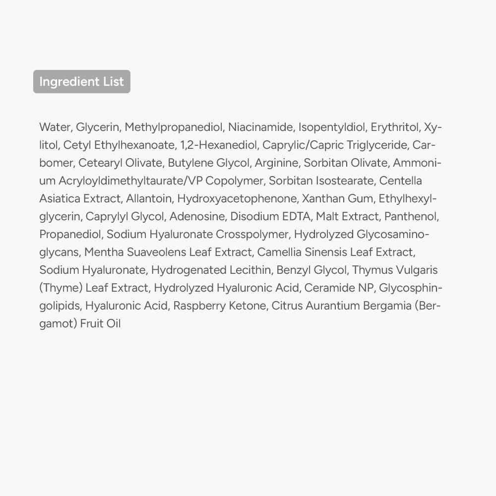 SUNGBOON EDITOR Saeng Cica Barrier Intense Cream | cica face moisturizer, soothing cream for dry & irritated skin, Korean skincare