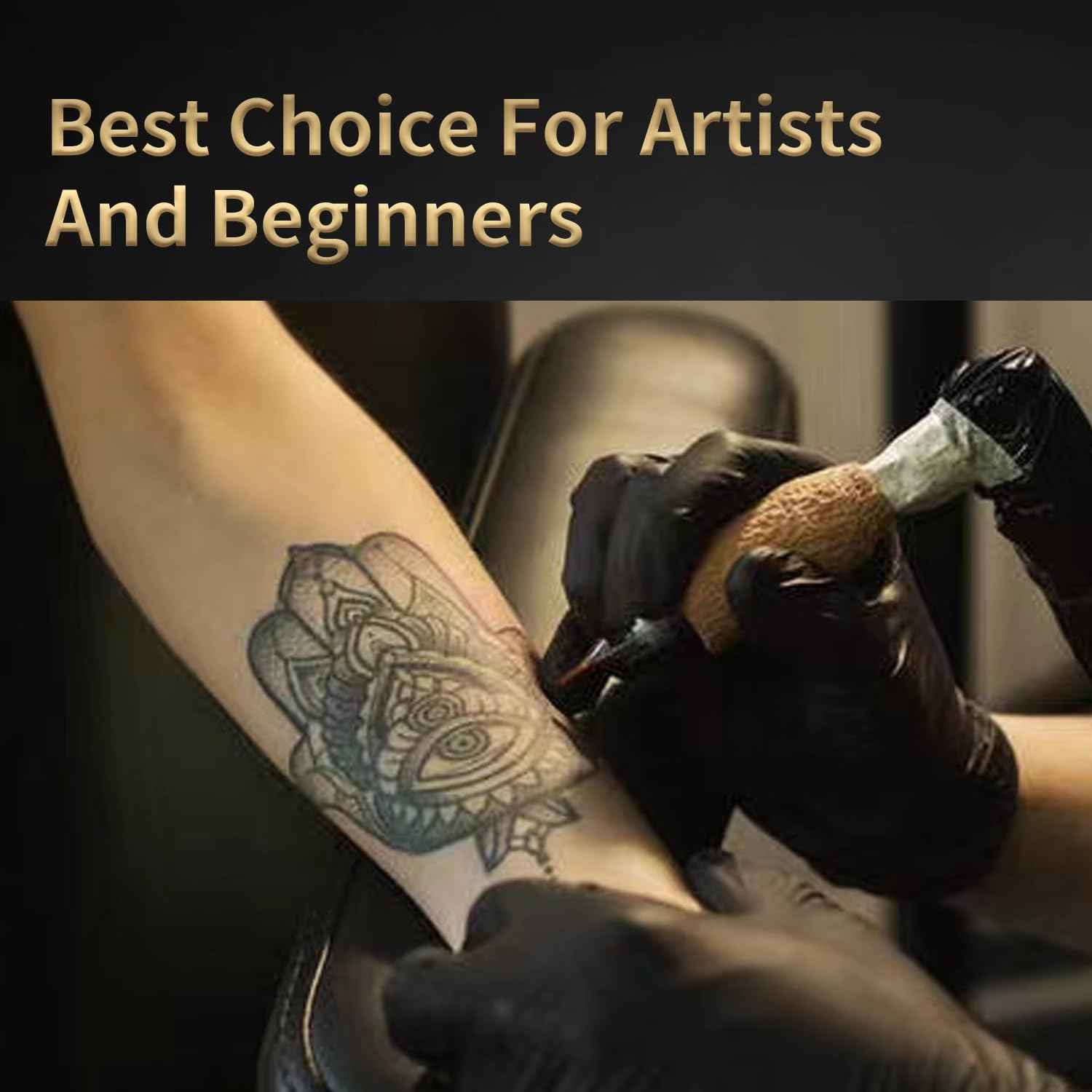 Tattoo Practice Skin, 10Pcs 3MM 8in x 6in Fake Skin Blank Tattoo Practice Skin, Double Sides Fake Skin, Tattoo for Beginners and Tattoo Artists Tattoo Supplies