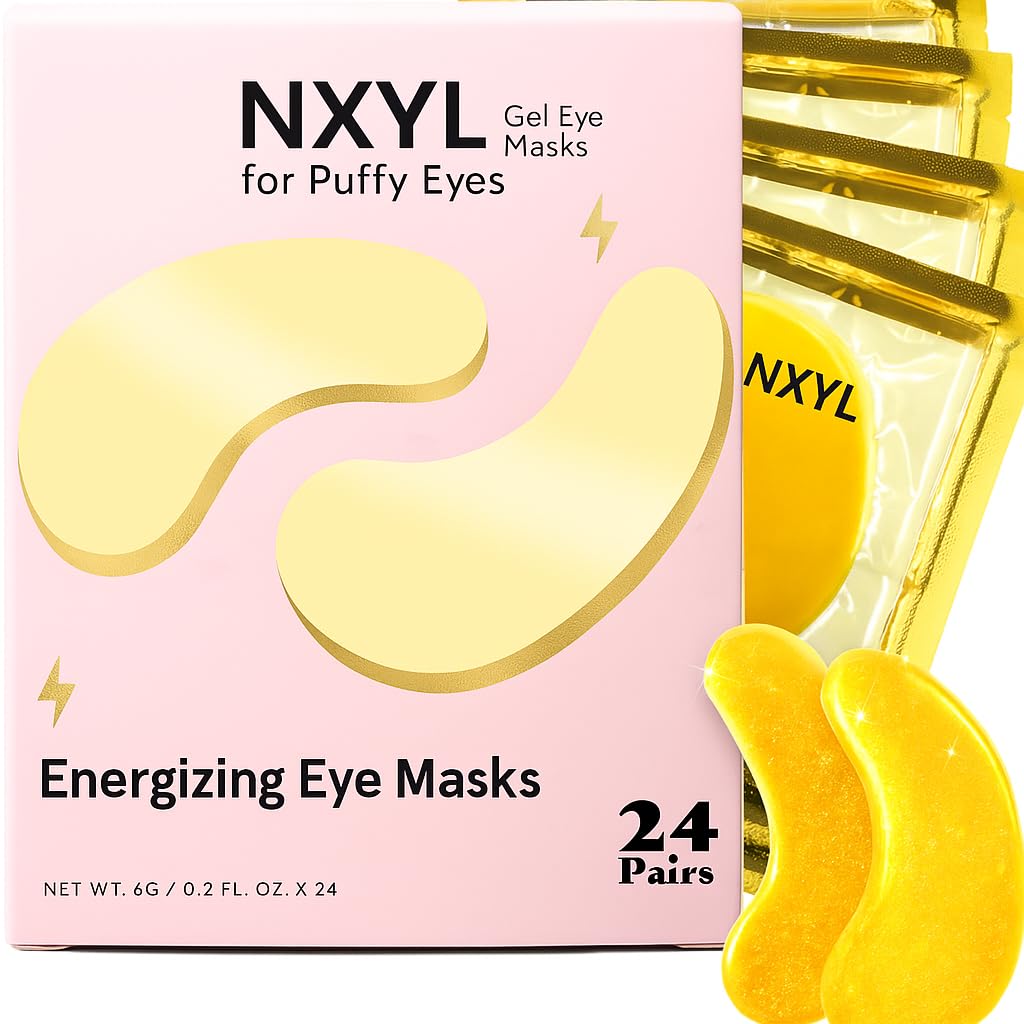 NXYL Under Eye Patches, Gold, 24 Pairs