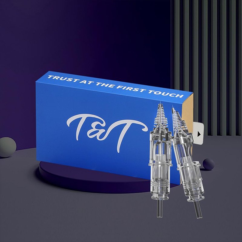 T&T AWE Tattoo Needles – Round Liner, Round Shader & Magnum Cartridges, 20PCS per Box, Durable Stainless Steel, Compatible with Major Tattoo Machines (AMZ-A1223RM-L)