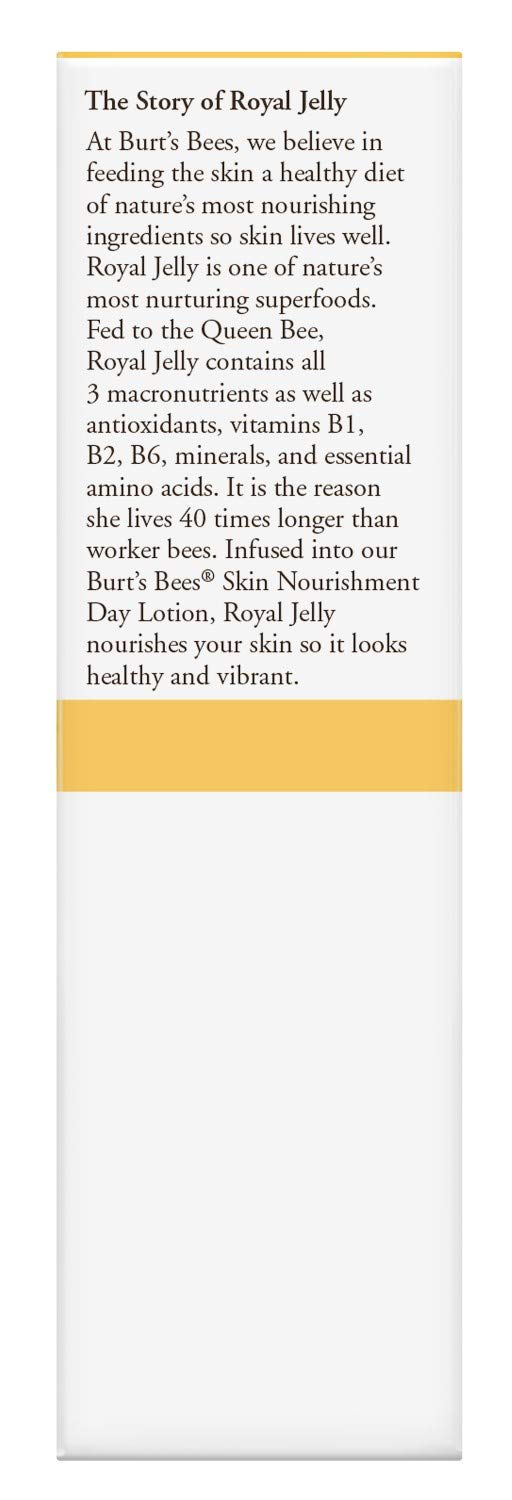 Burt's Bees Nourishment Day Lotion - SPF 15 for Normal to Combination Skin | 2 Fl Oz, Natural Formula