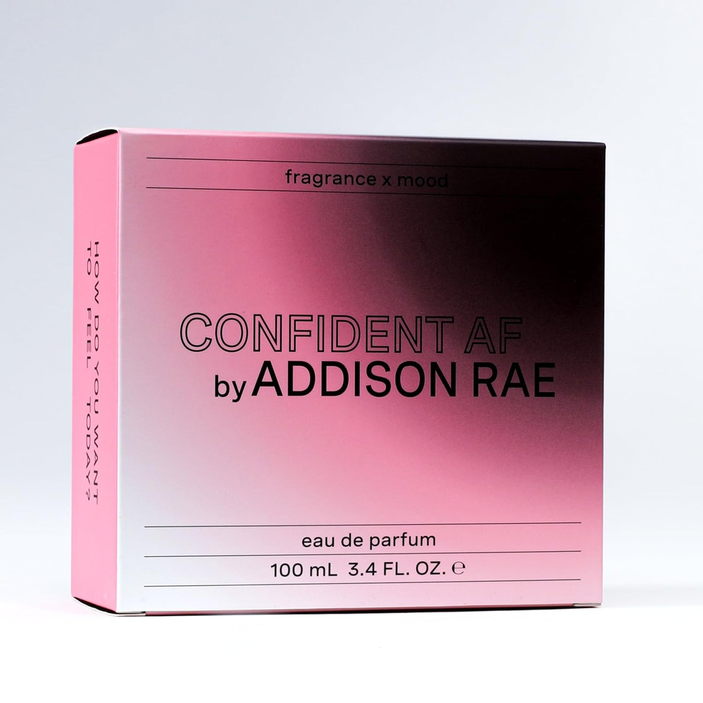 Addison Rae Fragrance Confident - Long-Lasting Perfume for Women - Body Spray for Women with Vanilla, Strawberry, Jasmine - 3.4 oz