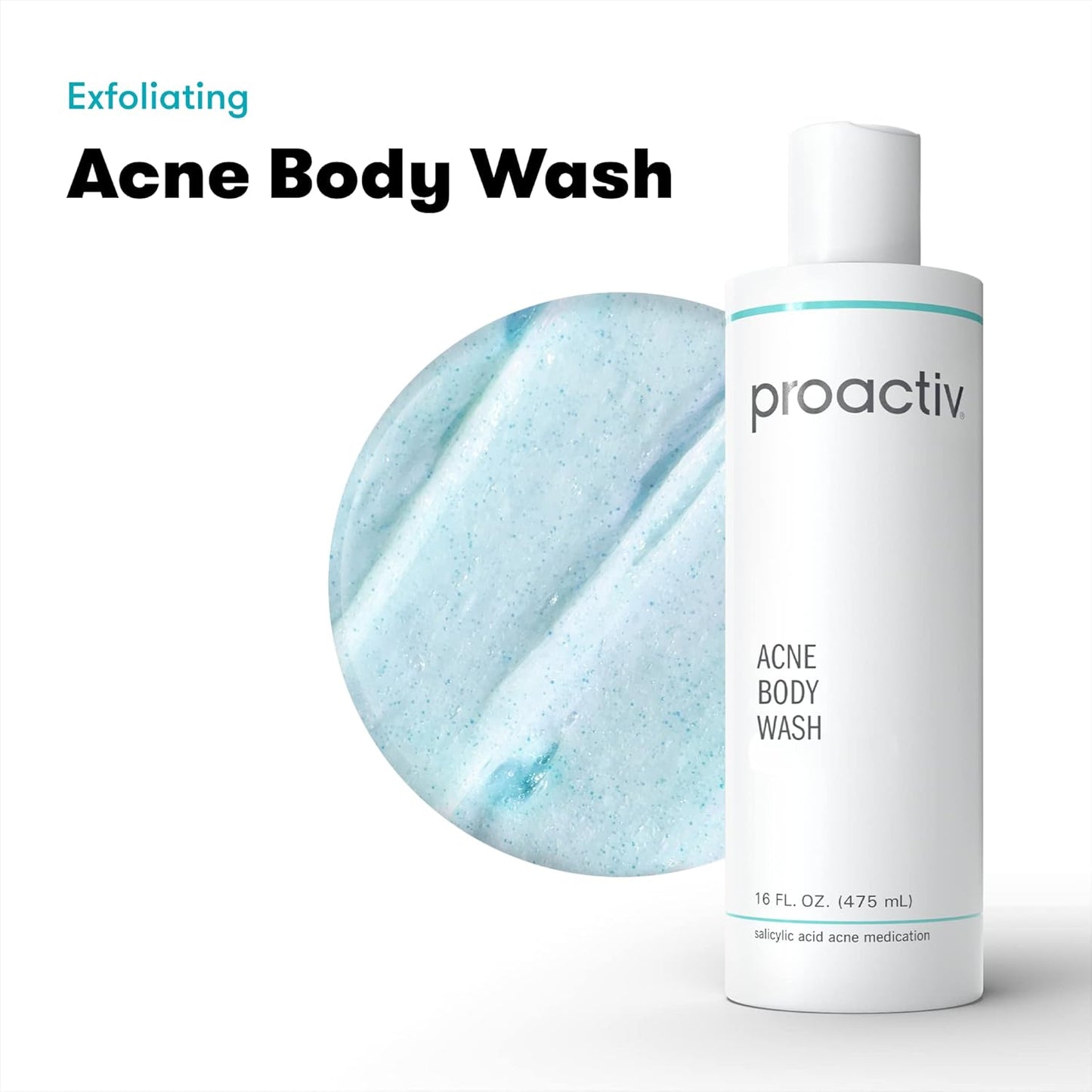 Proactiv Acne Body Wash - Gentle Salicylic Acid Cleanser for Clear Skin | 16 Fl Oz