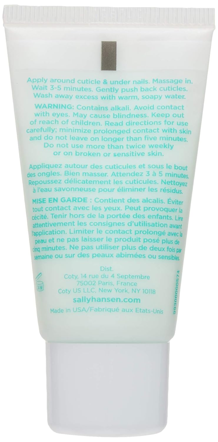Sally Hansen Cuticle Remover - pH-Balanced Aloe Vera Formula | Eliminates Thick & Overgrown Cuticles