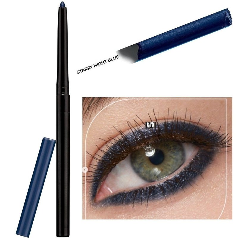 Retractable Eye Liner - Starry Night Blue | Pack of 3 for Bold Eye Looks