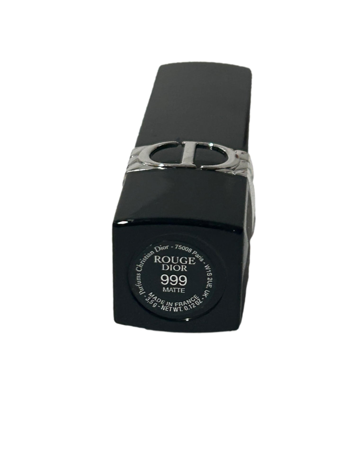 Dior Rouge Lipstick Color # 999 MATTE (FULL SIZE) 0.12 OZ / 3.5 G (NEW NO BOX/NEVER USED/NO BOX AS SHOWN)