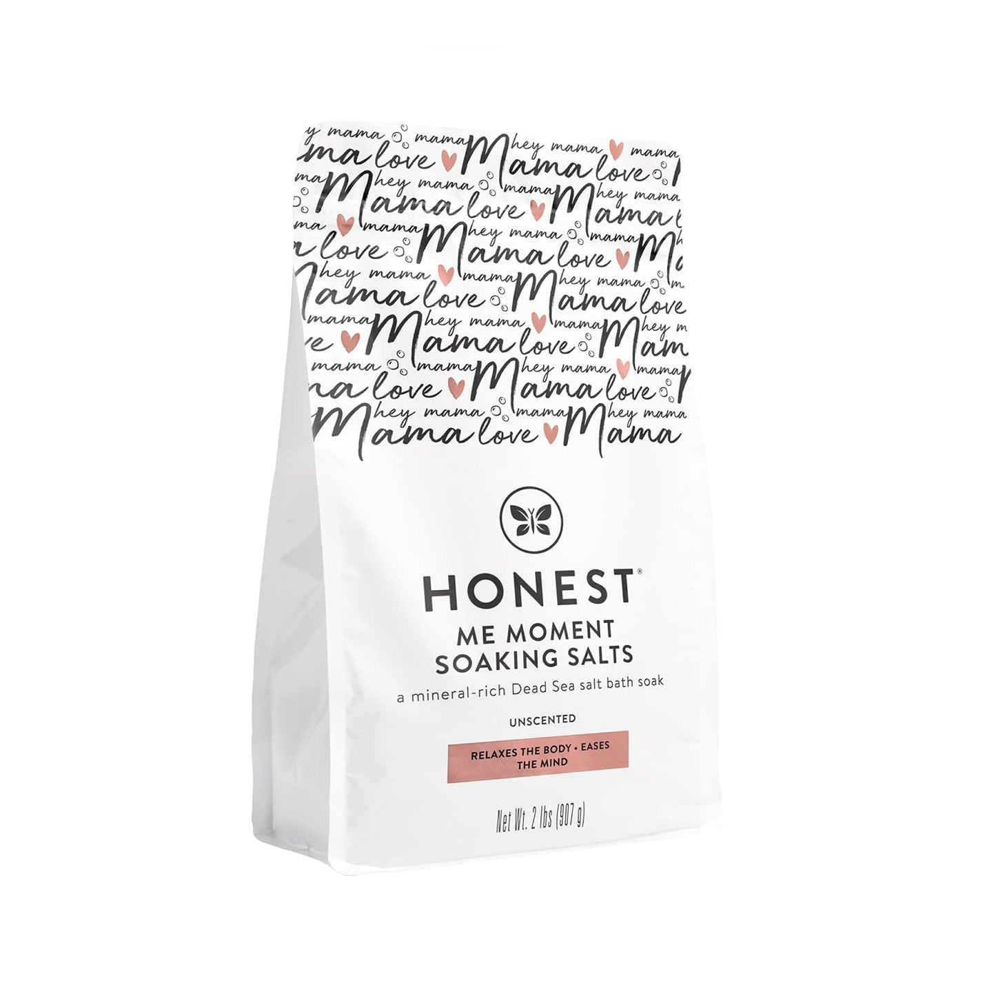 The Honest Company Mama Me Moment Soaking Salts Calming Mineral-rich Dead Sea Salt Soak 2 lbs