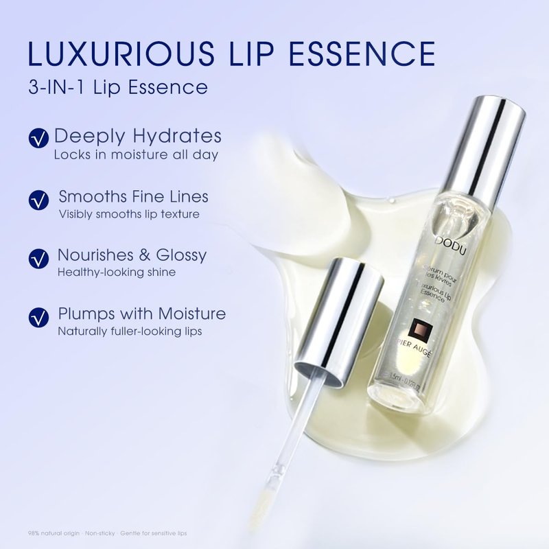 Pier Auge Lip Balm - Nourishing Lip Sleeping Mask for Hydration & Antioxidants | 0.12 FL OZ