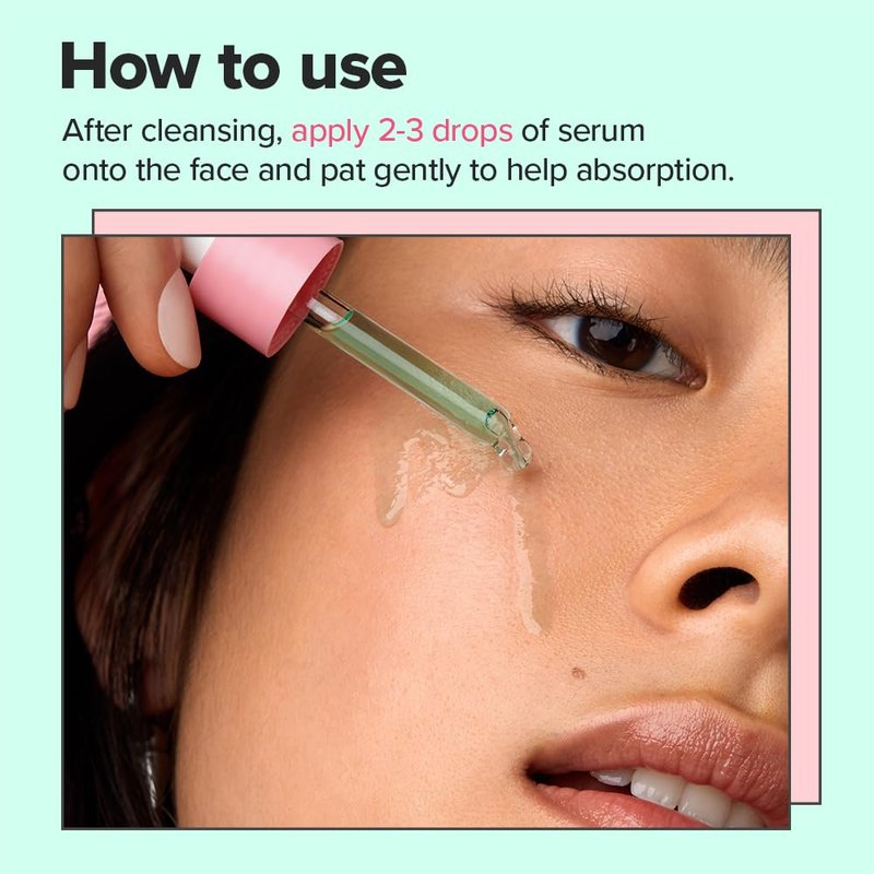 I DEW CARE Juicy Kitten | Purifying Power-Green Face Serum with Niacinamide | Korean Skin Care, Vegan, Cruelty-free, Paraben-free | Gifts For Mom and Women