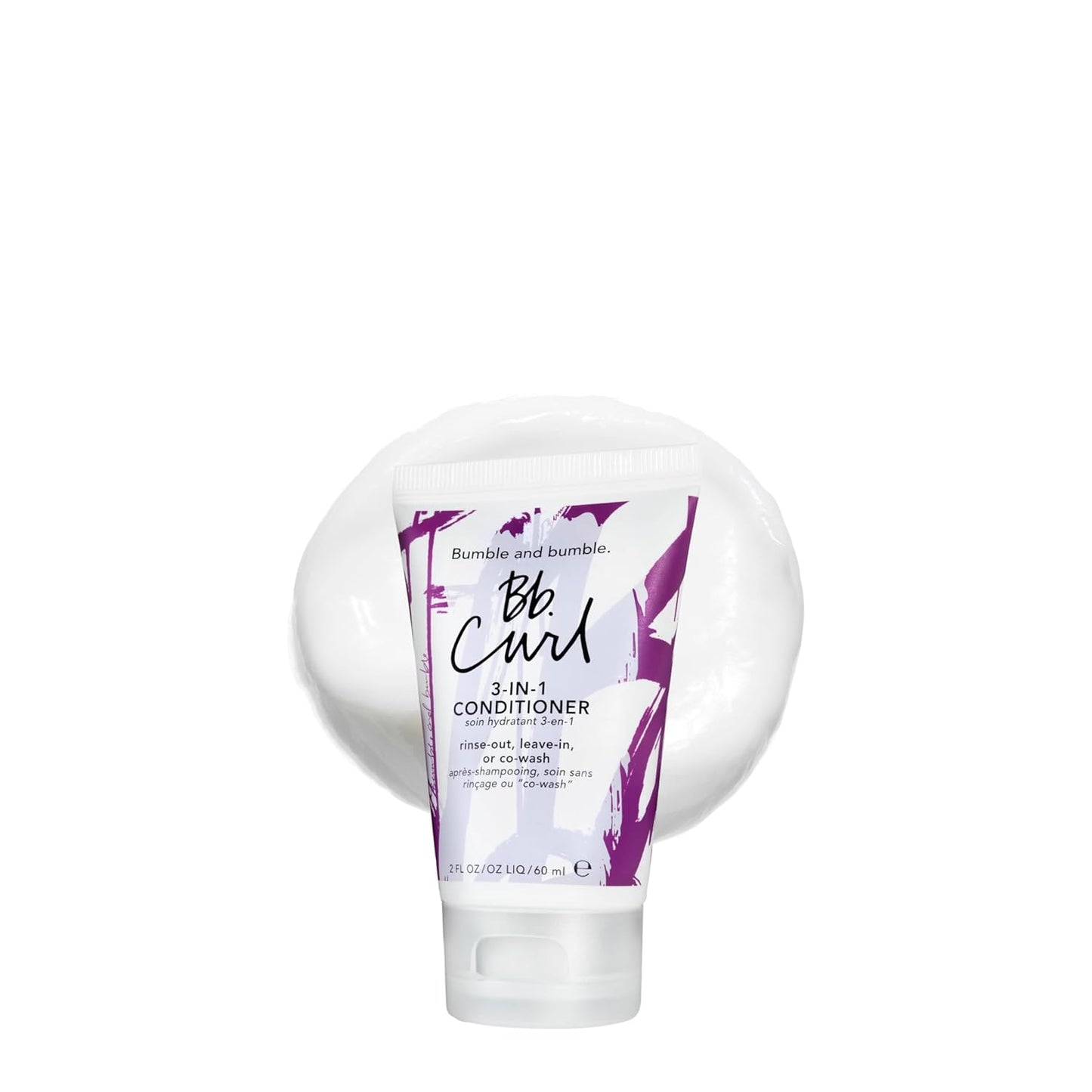 Bumble and Bumble Curl 3-in-1 Conditioner - Leave-In, Rinse Out & CoWash | Anti-Frizz, Color Safe for Curly Hair with Jojoba & Coconut Oil