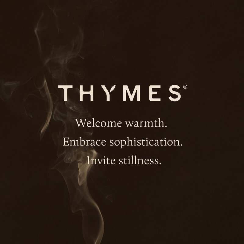 Thymes Noir Woods Scented Candles for Home Decor – Notes of Fresh Evergreen, Smoky Wood & Golden Amber – Luxury Home Fragrance Gifts for Women & Men – Burns Up to 40 Hrs (Boxed Votive Candle, 6.5 oz)