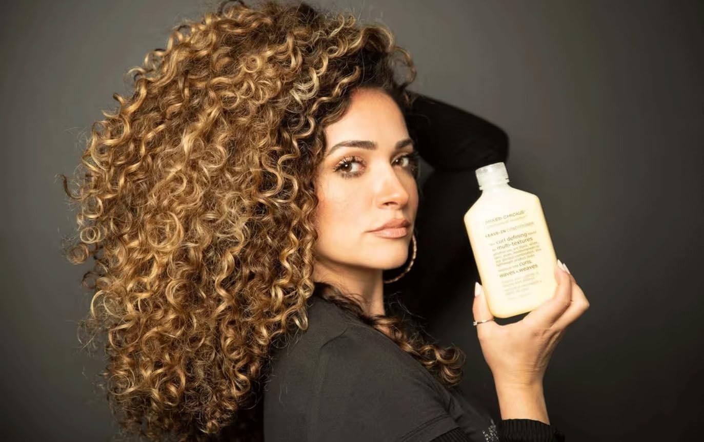 Mixed Chicks Curl Defining & Frizz Eliminating Leave-In Conditioner, Pack of 2, 10 fl.oz Each