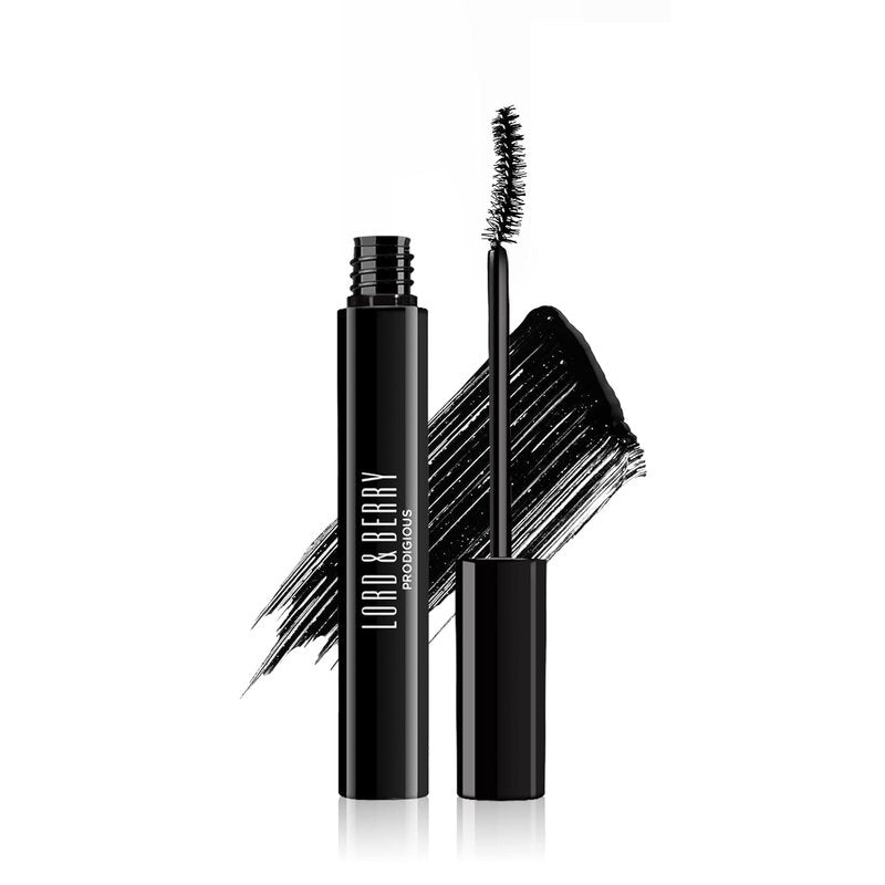 Lord & Berry Prodigious Mascara - Curling & Volumizing, Smudge-Free Formula for False Lash Effect | 0.33 fl oz