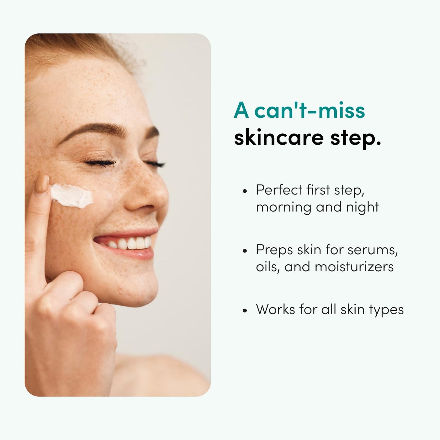 hers Clear Waters Facial Cleanser - Hyaluronic Acid, Squalane, & Green Tea Extract - Hydrating Face Wash for All Skin Types - pH Balanced & Paraben-Free - 6.8 Fl Oz