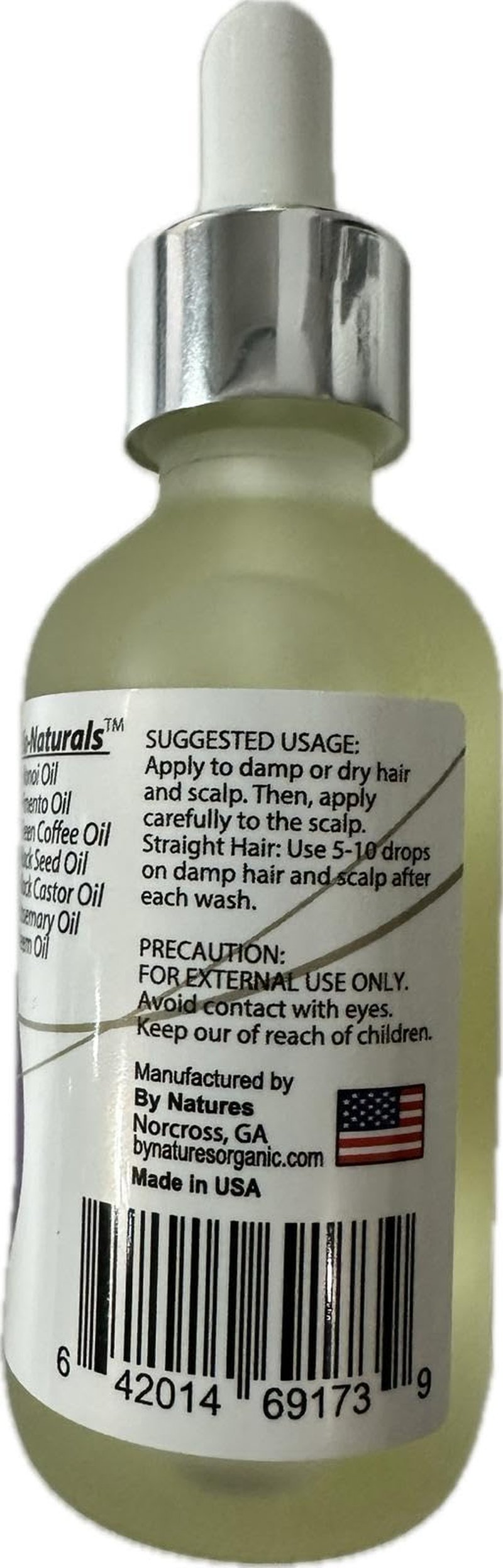 By Natures Bio 7 Hair Growth Oil 2 Oz (3 pack)