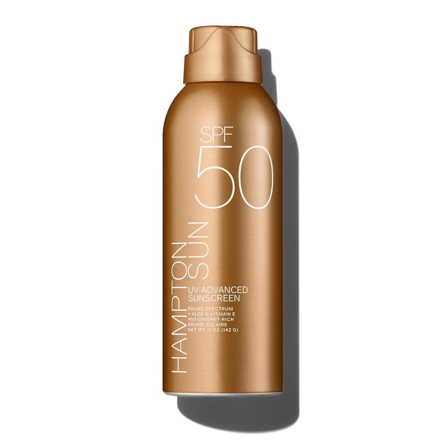 Hampton Sun SPF 50 Continuous Mist Sunscreen - Lightweight, Water-Resistant Formula | 5 oz
