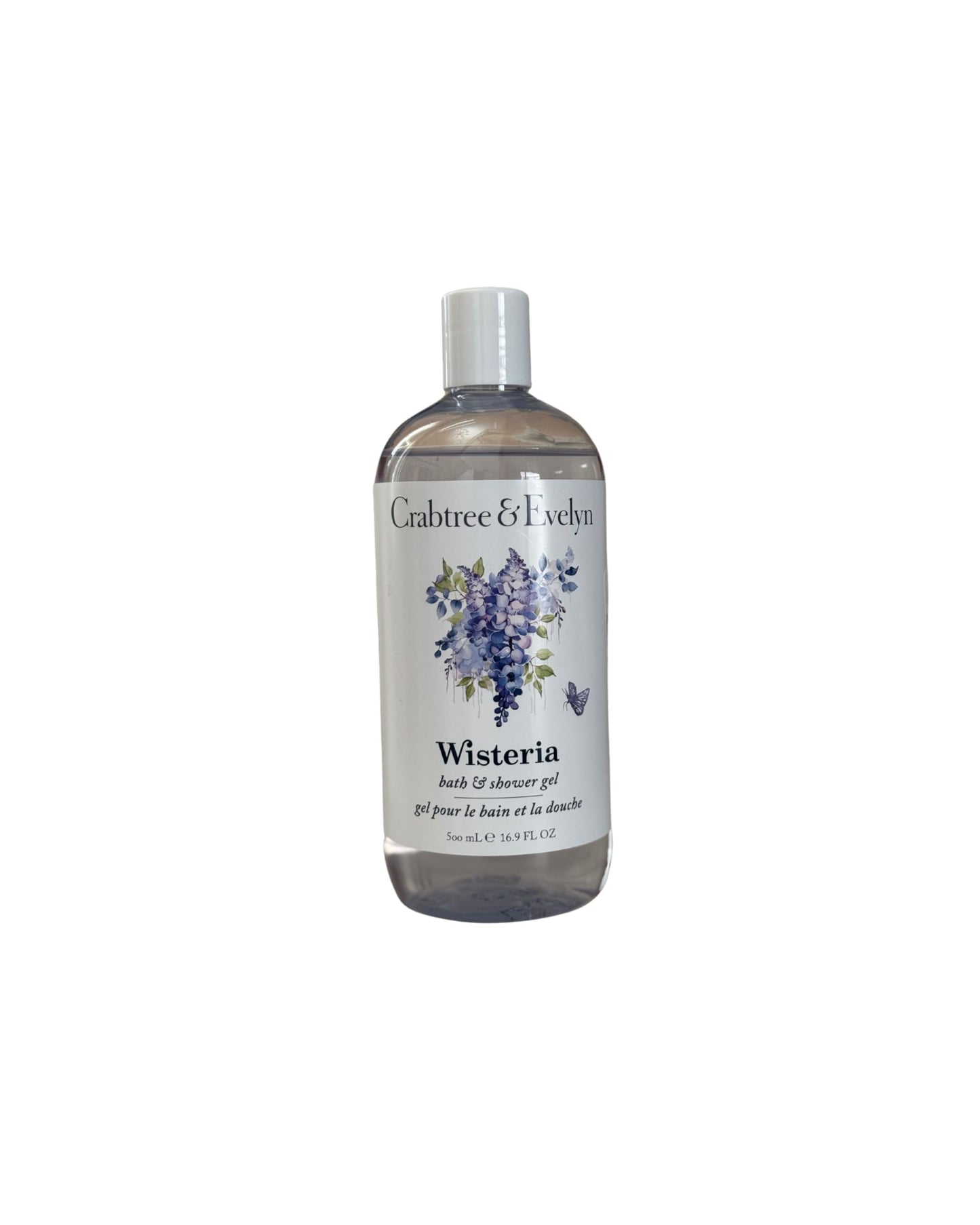 Crabtree & Evelyn Wisteria Bath Set Shower Gel and Body Lotion Duo