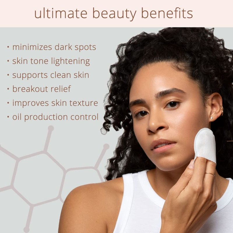 Coffeeface Anti-Aging Moisture Pads - 3-in-1 Exfoliating & Hydrating Skin Treatment | Hypoallergenic | 16 Count
