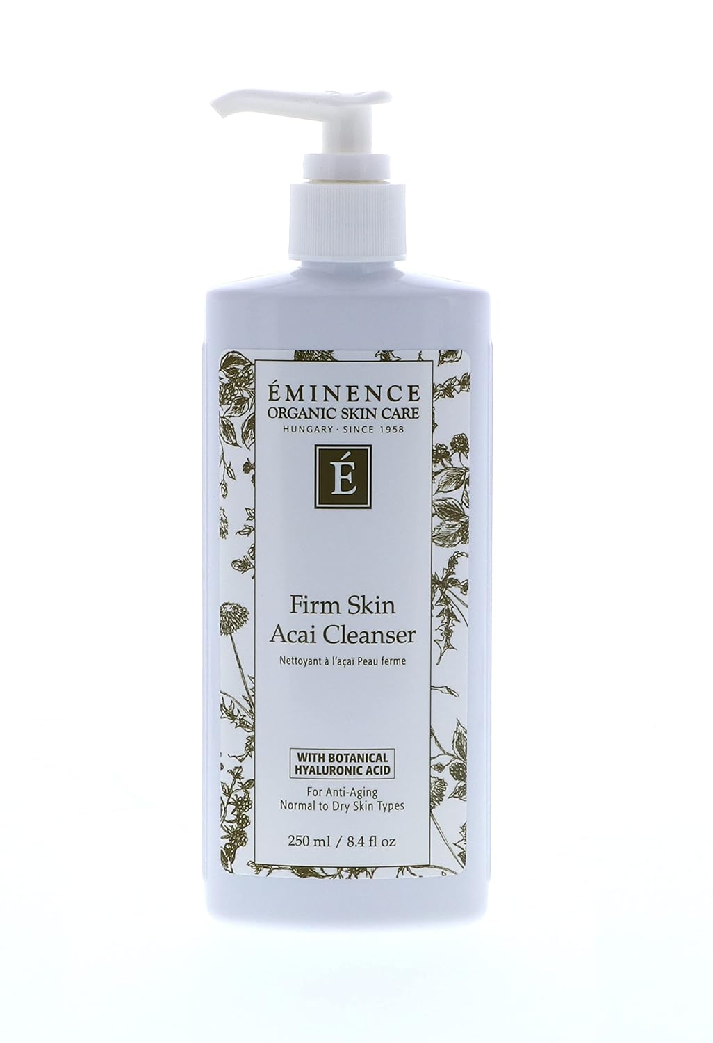 Eminence Organic Skincare Firming Acai Cleanser with Hyaluronic Acid - 8.4 Oz