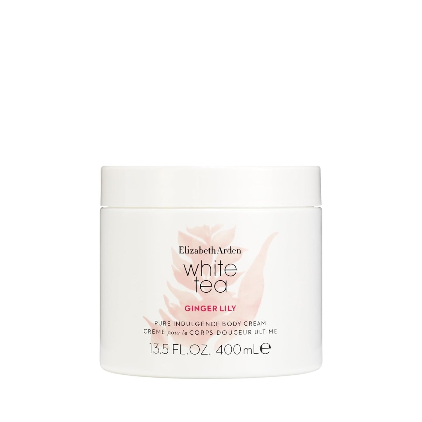 Elizabeth Arden White Tea Ginger Lily Body Cream - Moisturizing Shea Butter Formula, 13.5 Fl Oz