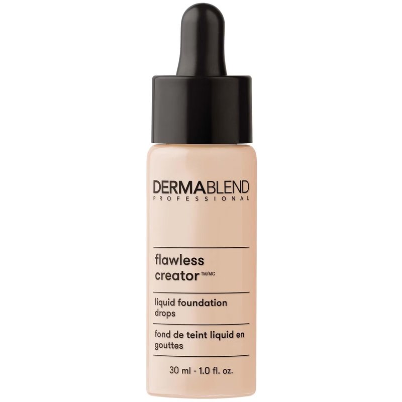 DERMABLEND Flawless Creator Lightweight Foundation - Multi Use Liquid Pigments - oz/30 ml, 0N, 1 count