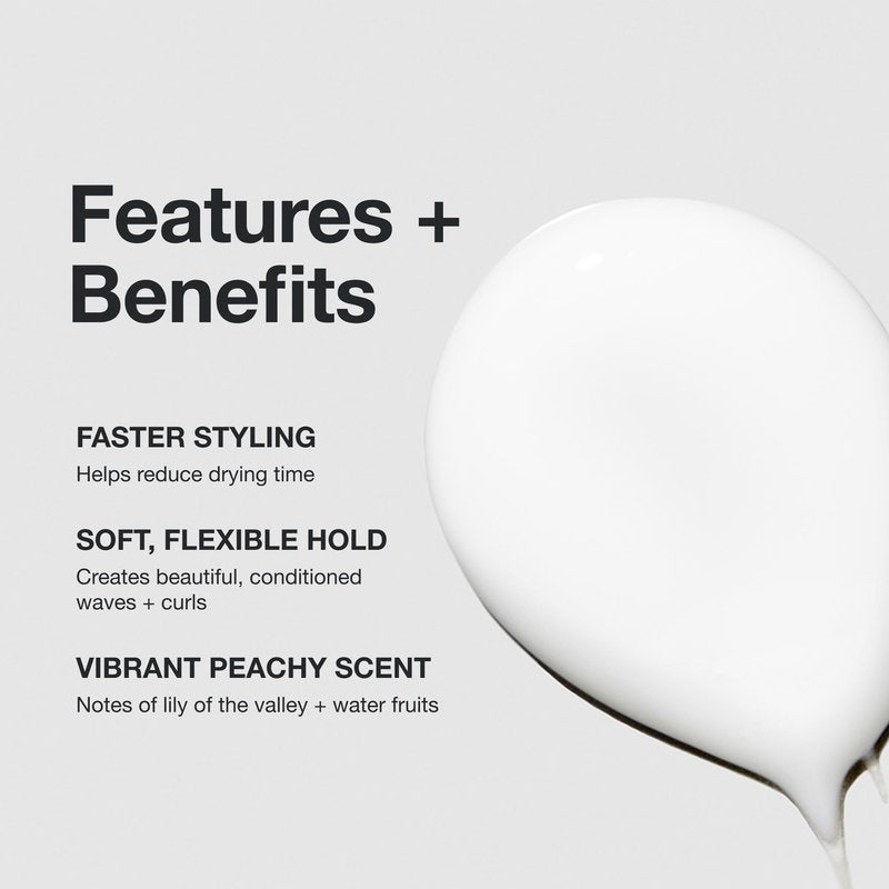 Paul Mitchell Quick Slip Styling Cream, Faster Styling + Soft Texture, For All Hair Types, 6.8 fl. oz.