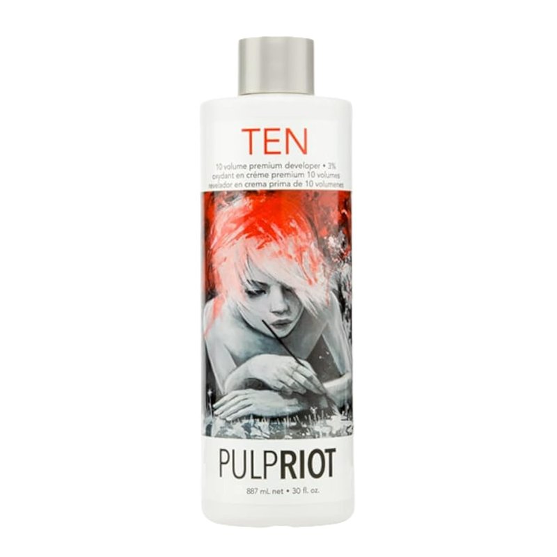 Pulp Riot Ten Volume Premium Developer - 32 oz Hair Color Activator