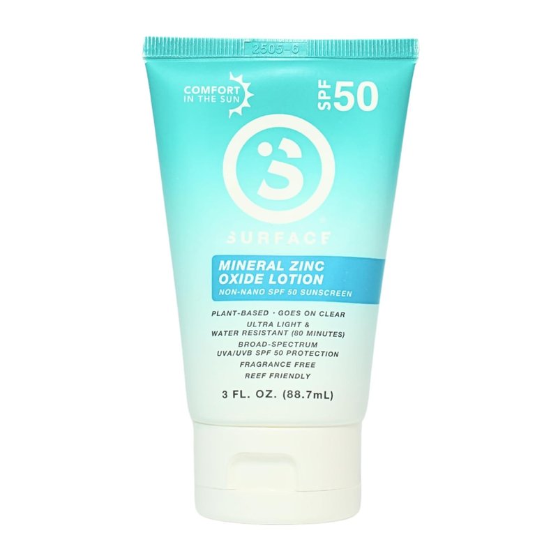 Mineral Sunscreen Lotion SPF 50 - Lightweight & Reef Friendly | 3oz Natural Formula for Face & Body