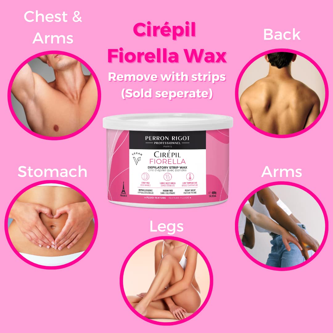 Cirepil FIORELLA Soft Strip Wax Tin 14.11oz / 400g