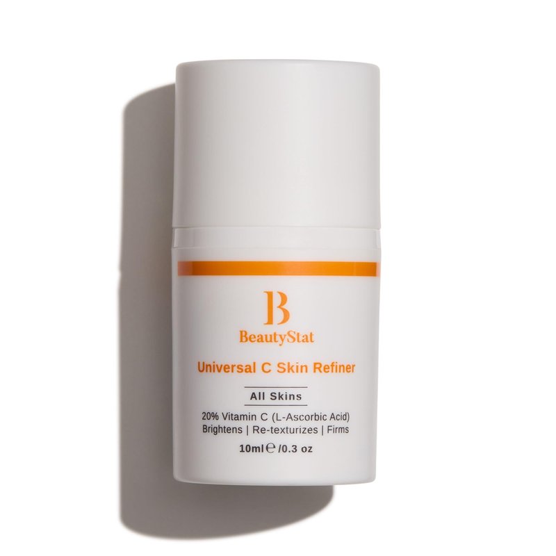 BeautyStat Universal C Serum – 20% Pure Vitamin C with Collagen-Boosting Peptides and Hyaluronic Acid to Brighten, Firm, and Strengthen Skin (15ml)