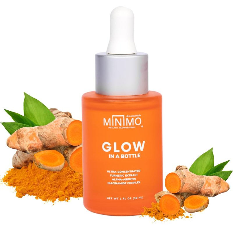 Turmeric Skin Brightening Oil - Ultra-Concentrated Serum for Dark Spots | 1 Fl. Oz Travel Size