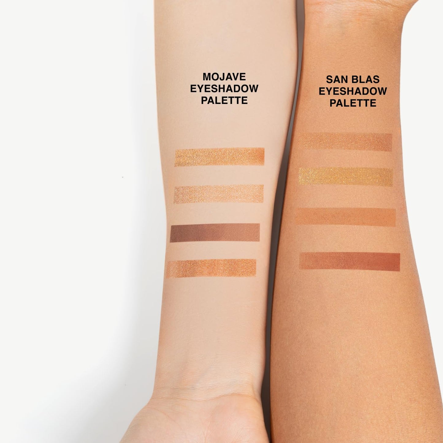 PHASE ZERO Makeup Quad Eyeshadow Palette - Mojave Nights - 5.2g / 0.183 Oz. - Pigmented, Cool-Toned Neutral Eyeshadow Palette with a Mix of Matte and Shimmer Pigments