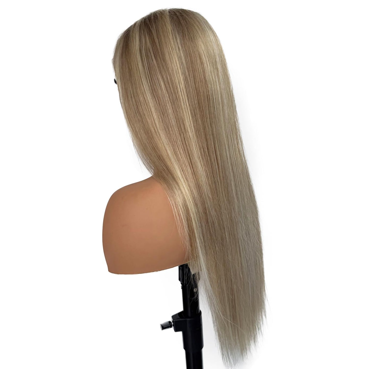 Ubetta Honey Blonde Wig Human Hair, Body Wave Honey Blonde Lace Front Wig Human Hair Glueless 13x4 HD Wigs Human Hair Pre Plucked 180% Density Lace Frontal Human Hair Wigs 27# Blonde Wig 20 Inch